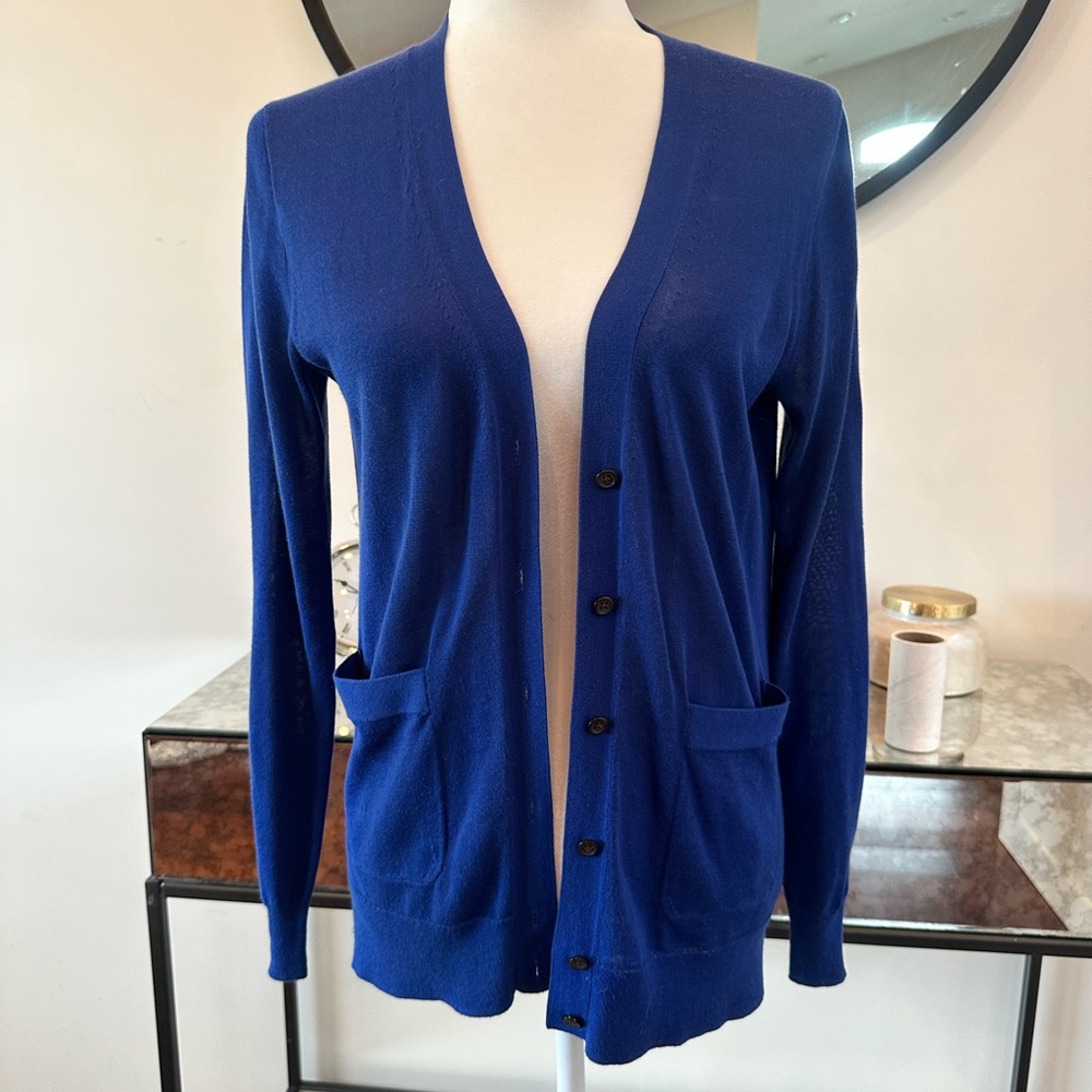 J. Crew Royal Blue Women's Cardigan